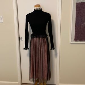 Zara two piece top and skirt